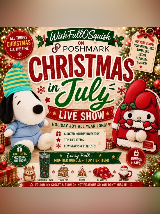 Squishmallows Other - 🎅🏼🎄 CHRISTMAS IN JULY ☀️🍉 MYSTERY SPECTACULAR!! COMING *MONDAY*, 7/27/26!!!